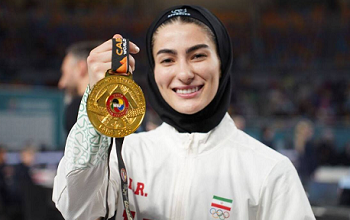 آتوسا گلشادنژاد مدال طلا کاراته ایران و پاداش یک میلیارد تومانی فدراسیون