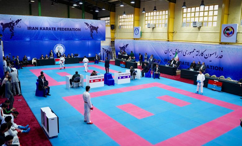آغاز مسابقات قهرمانی کشور کاراته در سالن شهید کبگانیان تهران