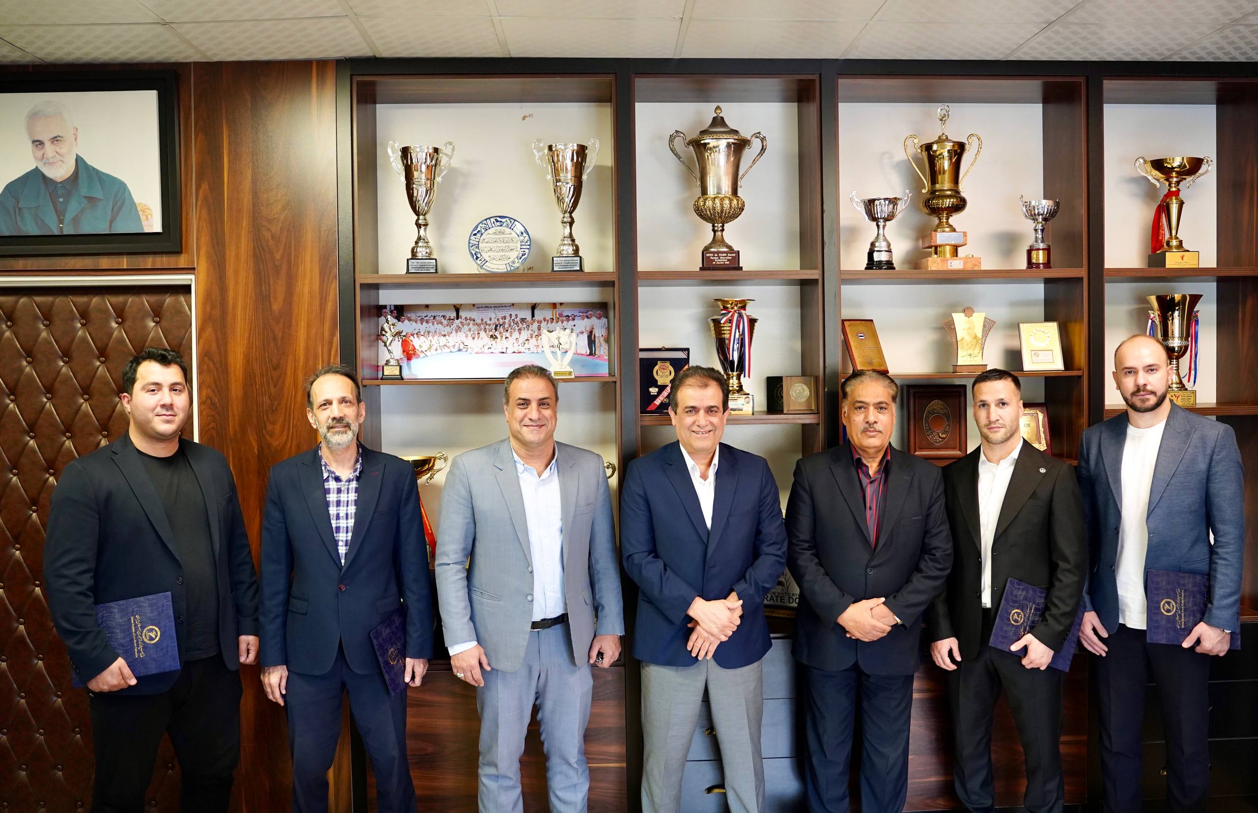 سیدشهرام هروی مدیر و سجاد گنج‌زاده سرمربی جدید تیم ملی کاراته ایران